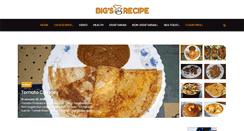 Desktop Screenshot of bigsrecipe.com